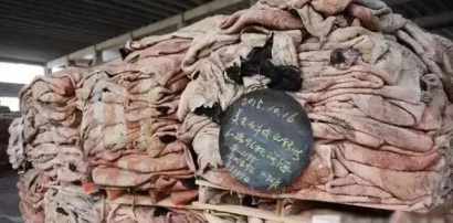 藍濕羊皮進口清關