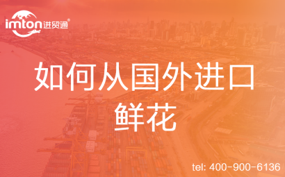 如何從國外進口鮮花