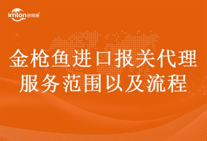 金槍魚進口報關代理服務范圍以及流程