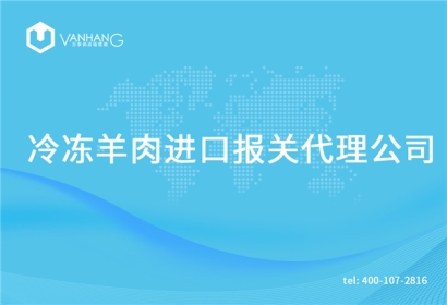 冷凍羊肉進口報關(guān)代理公司告訴你羊肉進口流程
